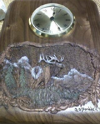 Clock Engraving